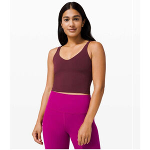 Women's Lululemon Align Tank Top Size 6 Maroon (Cassis)